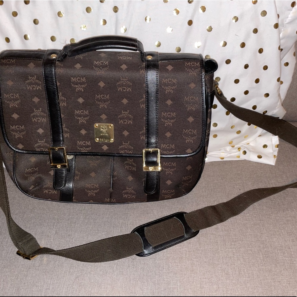 MCM laptop bag